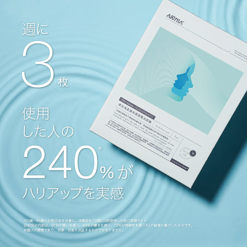 AKIMIA オーシャンスター保湿微電流マスク